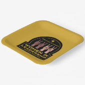 指導力を持つ女性 ペーパープレート (傾斜あり)