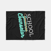 指導教官でないスクールカウンセラー フリースブランケット (正面(横))