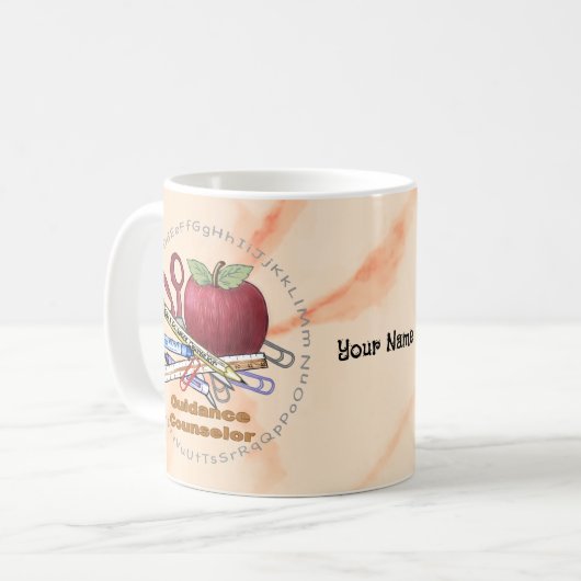 指導相談員マグ コーヒーマグカップ (正面左)