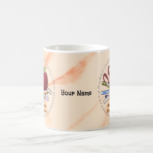 指導相談員マグ コーヒーマグカップ (中央)