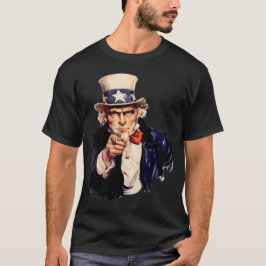 指差し愛国アイコン Tシャツ