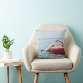 指差し示す膨らみのある浮き上がり海 クッション (椅子)