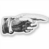 指差し シール (正面)