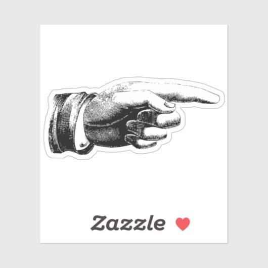 指差し シール (シート)