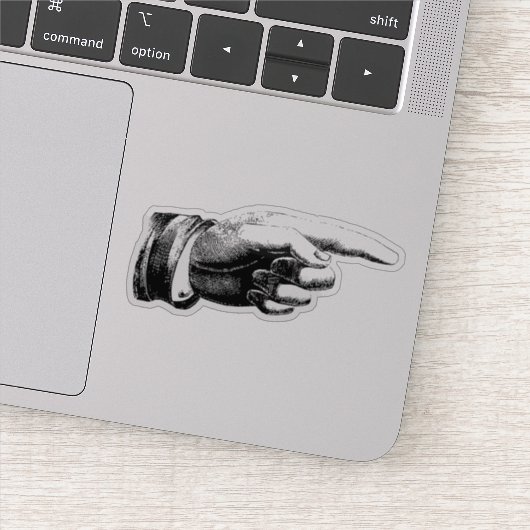 指差し シール (詳細)