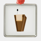 指揮台を話すこと メタルオーナメント (正面)