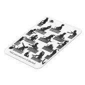 指揮者のマーラー – 音楽クラシカル曲 マグネット (左側)