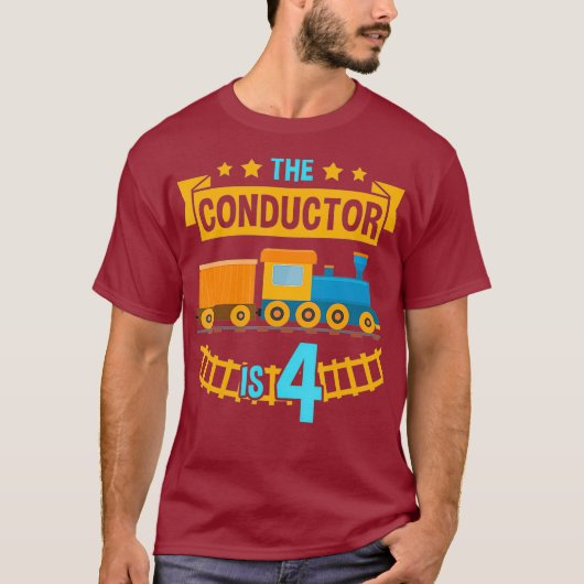 指揮者は4thバースデートレイン tシャツ (正面)