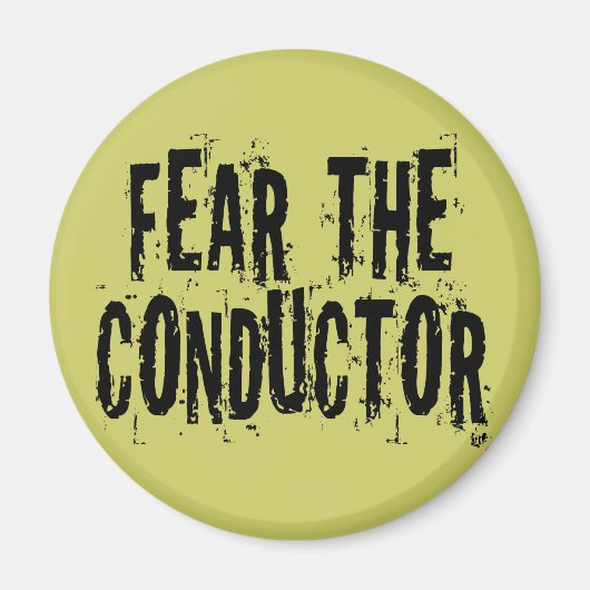 指揮者を恐れる マグネット (正面)