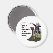 指揮者を見ない マグネット (正面/裏面)