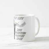 指揮者ノータイム・マイ・オーケストラ・ニーズ・ミー コーヒーマグカップ (正面右)