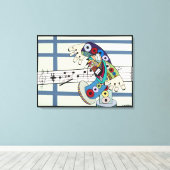 『指揮者』ルチェル・アレクサンダー キャンバスプリント (インサイチュ (ウッドフロア))