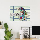 『指揮者』ルチェル・アレクサンダー ポスター (ホームオフィス)