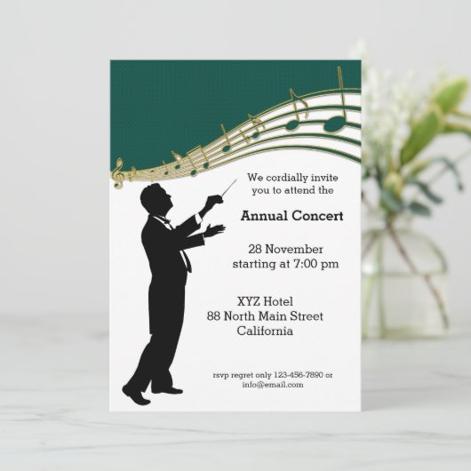 指揮者 招待状 (スタンド正面)