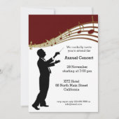 指揮者 招待状 (正面)