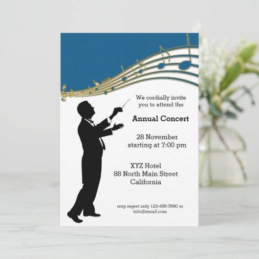 指揮者 招待状 (スタンド正面)