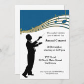 指揮者 招待状 (正面/裏面)