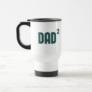 指数関数的に平方されるDad2パパ トラベルマグ