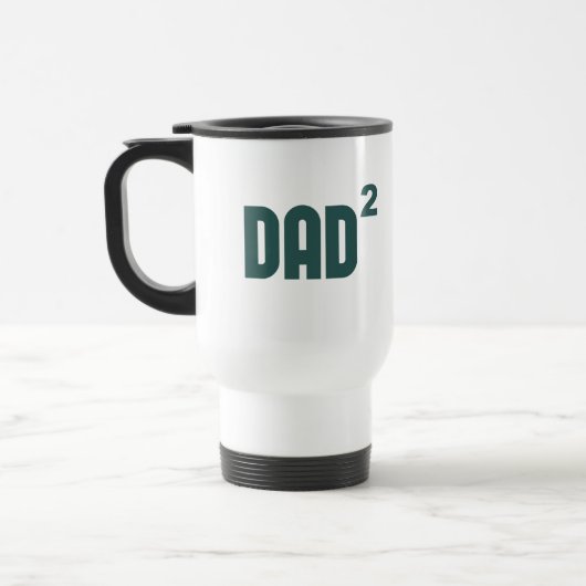 指数関数的に平方されるDad2パパ トラベルマグ (左)