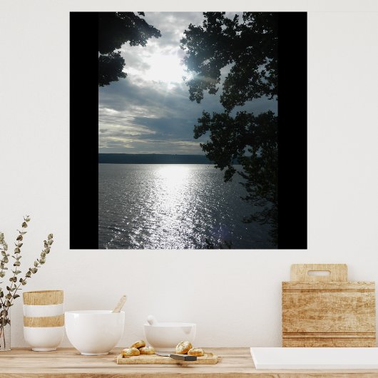 指湖の美しい ポスター (キッチン)