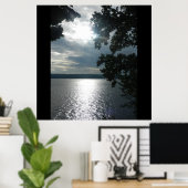 指湖の美しい ポスター (ホームオフィス)