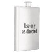 指示に従ってのみ使用 フラスク (右)