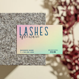 指示後のパステルホログラフィッ気にクラッシュ 名刺