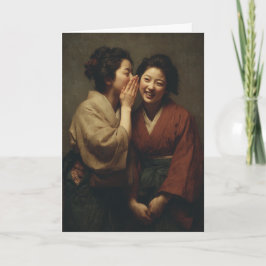 「指示来と一緒に？」 バースデー カード