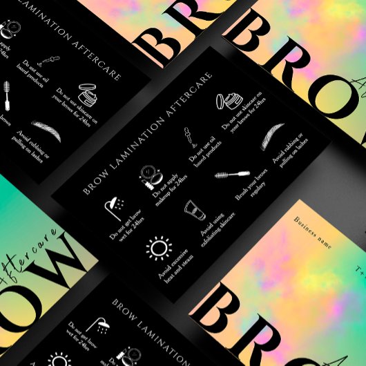 指示気に後のブロー抽象芸術水色 名刺