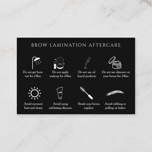 指示気に後のブロー抽象芸術水色 名刺 (裏面)