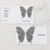 指紋によっては名刺が飛びます 名刺 (正面/裏面)