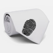 指紋のネクタイ ネクタイ (ロール)