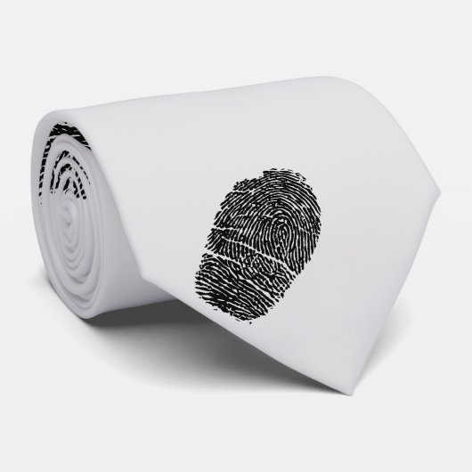 指紋のネクタイ ネクタイ (ロール)