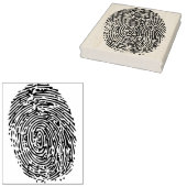 指紋ゴムアートスタンプ ラバースタンプ (押印)