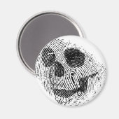 指紋スカル マグネット (正面/裏面)