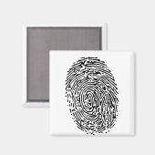 指紋デザイン マグネット (正面/裏面)