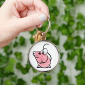 指紋マウスのオン キーホルダー (手)