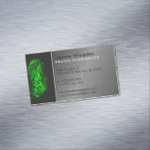 指紋私立調査士名刺 マグネット名刺 (インサイチュ)