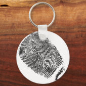 指紋 キーホルダー (正面)