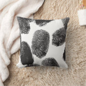 指紋 クッション (ブランケット)