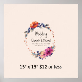 指紋 ツリー リース 紫 オレンジ ゲストブック