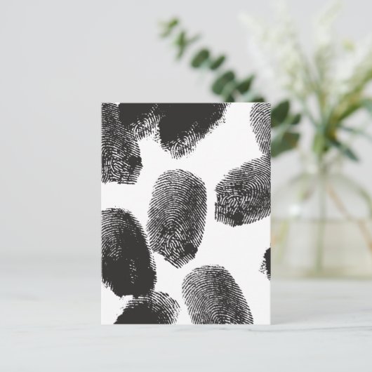 指紋 ポストカード (スタンド正面)