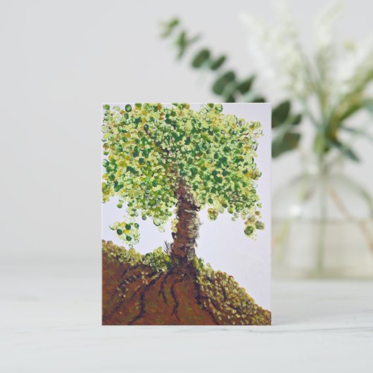 指紋 ポストカード (スタンド正面)