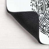 指紋 マウスパッド (コーナー)