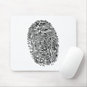 指紋 マウスパッド (マウス)