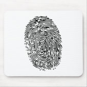 指紋 マウスパッド (正面)