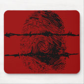 指紋 マウスパッド (正面)