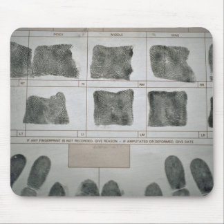指紋 マウスパッド