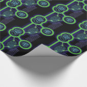 指紋 ラッピングペーパー (角)