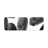 指紋 ラベル (正面)